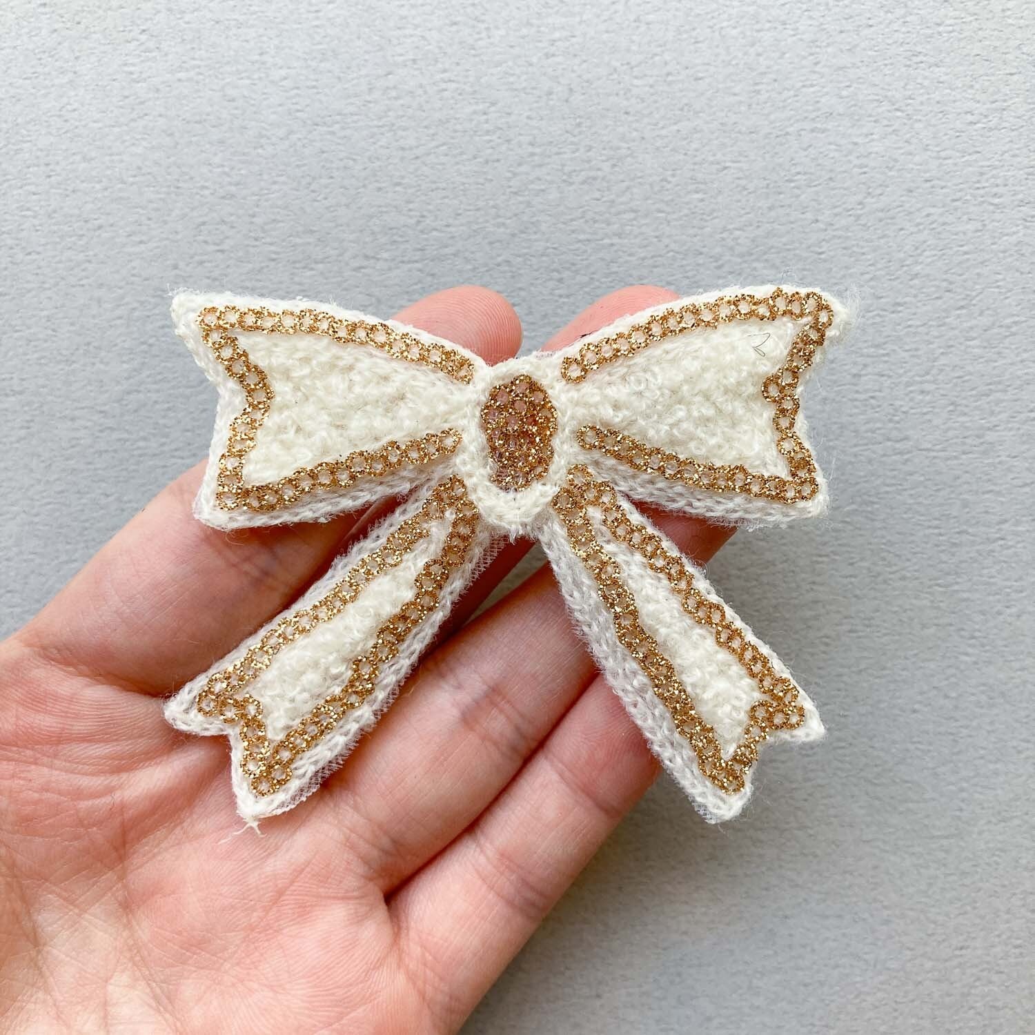 ふわふわリボンモチーフ | Dua-アクセサリーパーツショップ