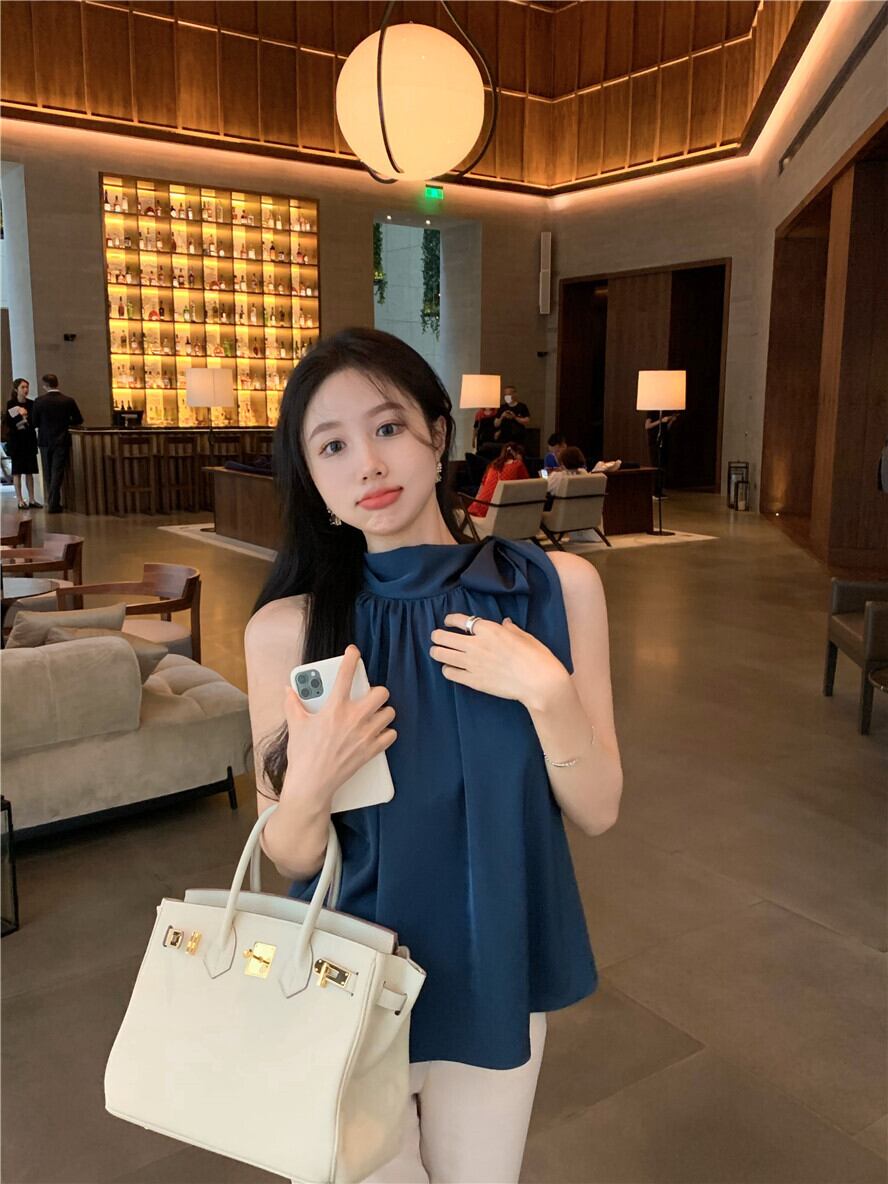 ホルターサマー薄手スタイルブラックコート 夏物 ブラックストロベリース22733701733