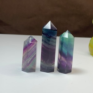 1.ペア☆カラフルフローライトうさぎさん