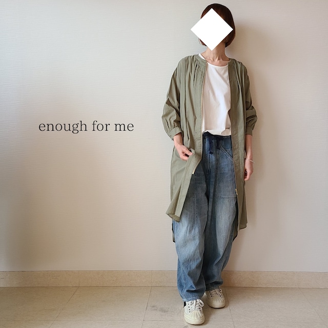 【enough for me】トッパーコート(23007)