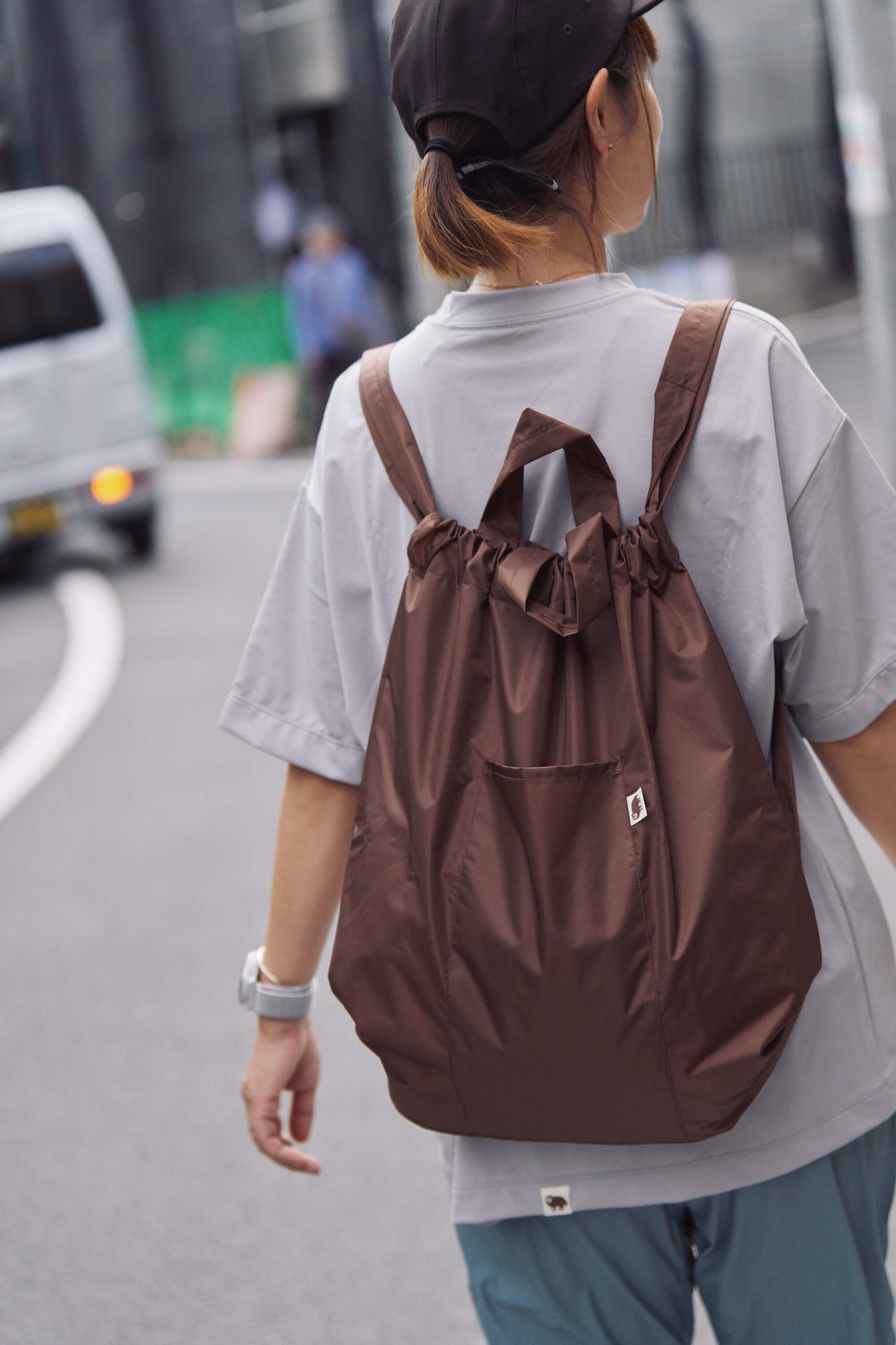 Cesca Knapsack：Color Cappuccino | TANNUKI Running Wear Shop