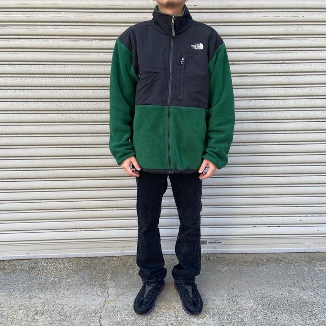 THE NORTH FACE デナリジャケット フリース 緑 ポーラテック L