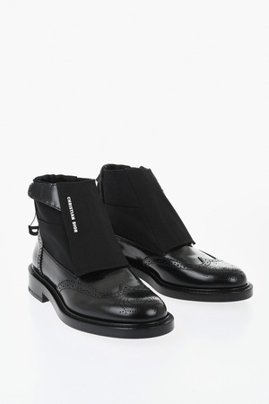 DIOR ダービーシューズ レザー・ファブリック・ラバー
