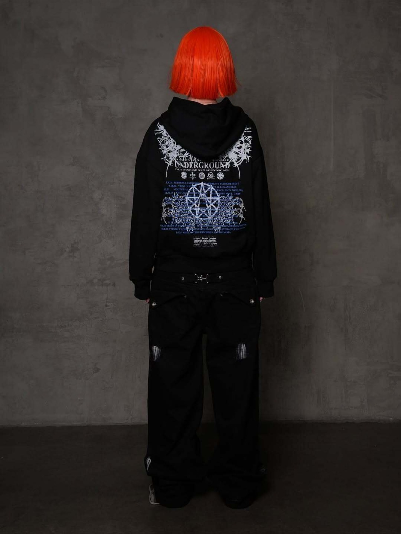 HAVEYOUDIEDBEFORE / deathnoise XXX tour hoodie