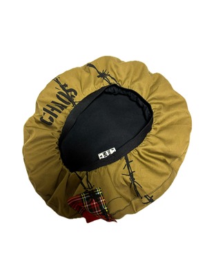 UNFINISHED ツギハギベレー帽25074