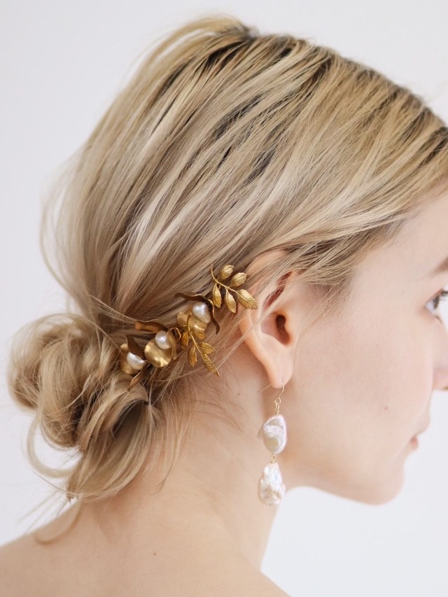 flower × pearl Ⅱ hair accessory
