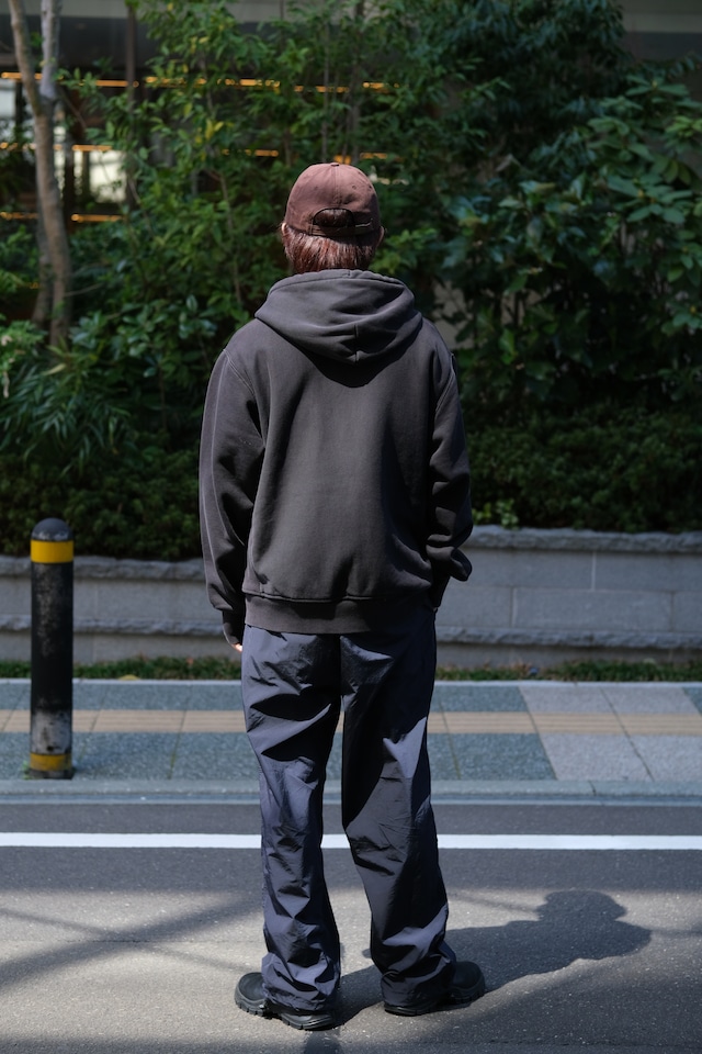 Utah/"Champion" reverse weave type remake zip up hoodie/black
