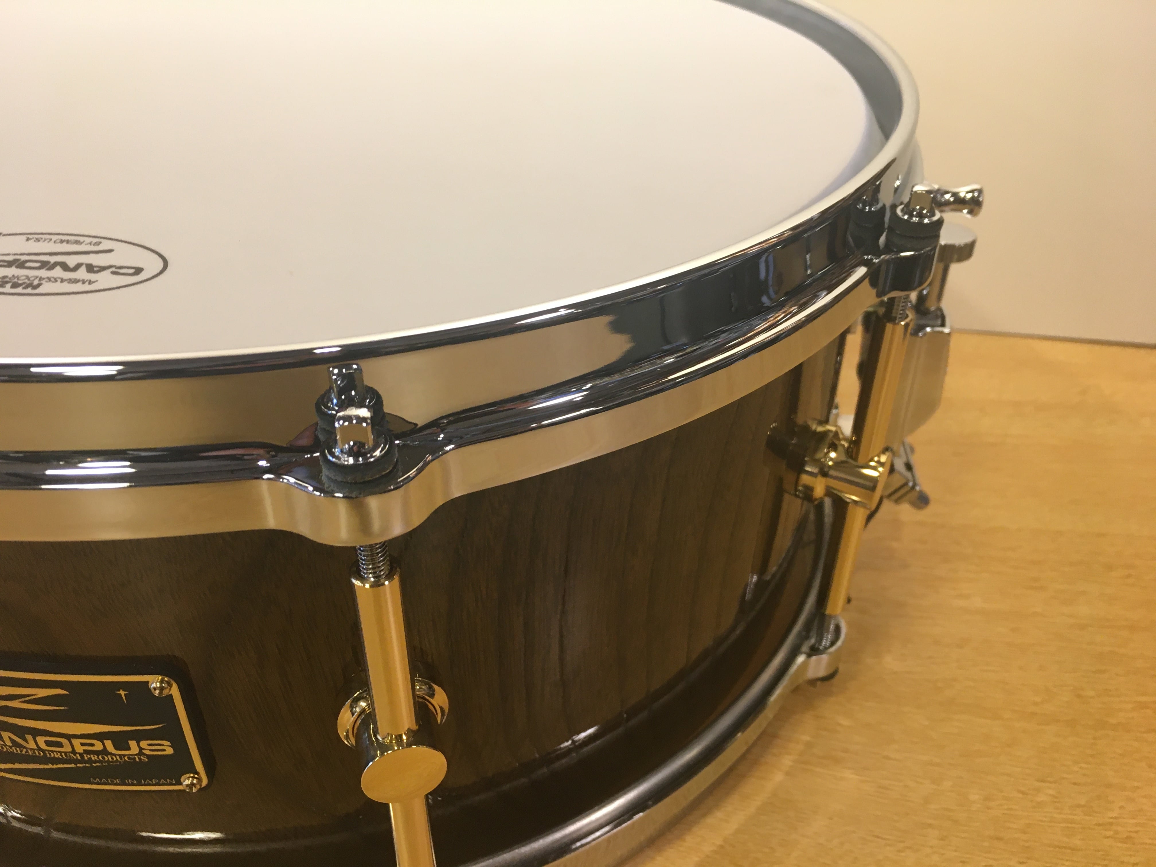 CANOPUS Zelkova 14 ×6.5 ヘッド・フープ付属-