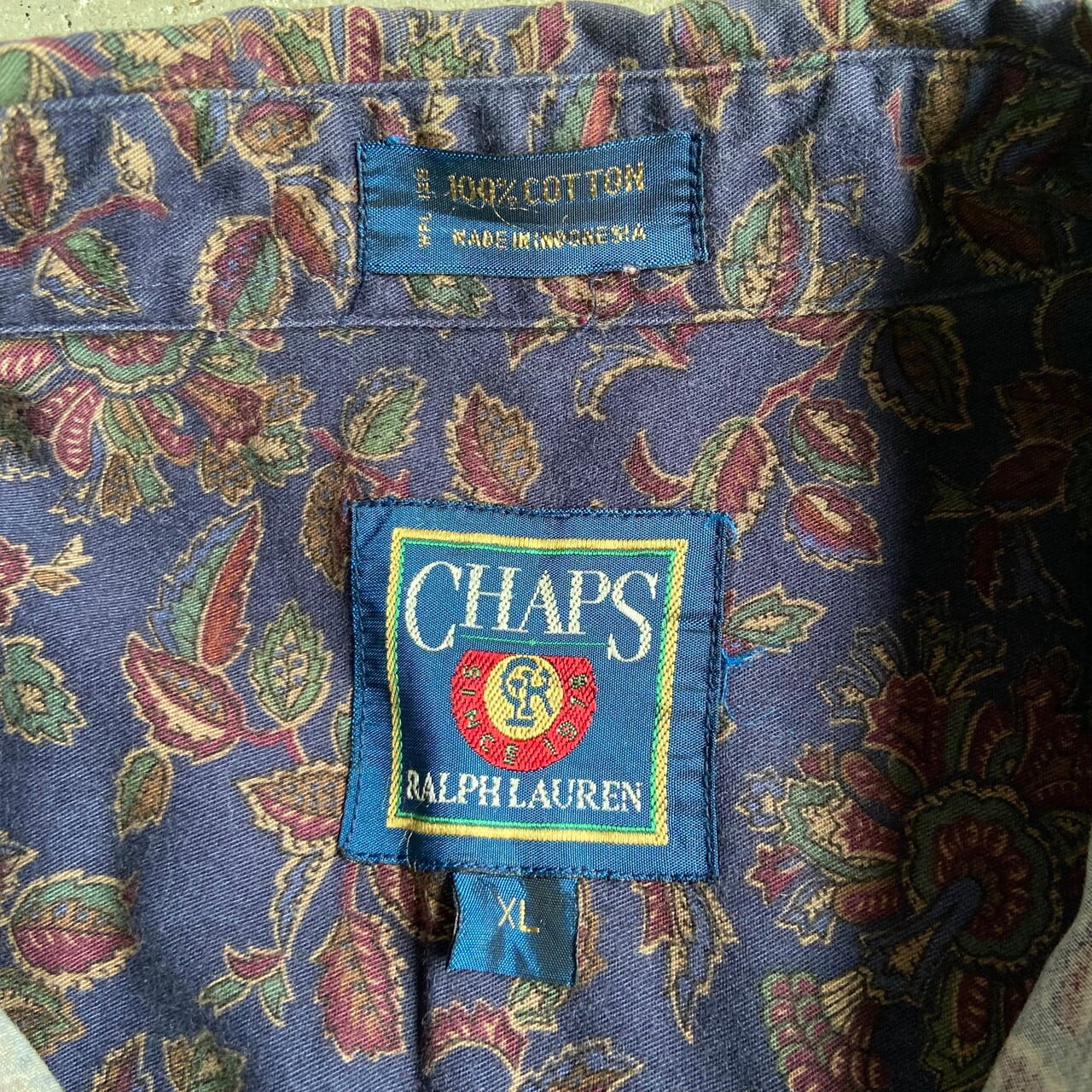 ビッグサイズ 80年代 CHAPS Ralph Lauren チャップス ラルフローレン