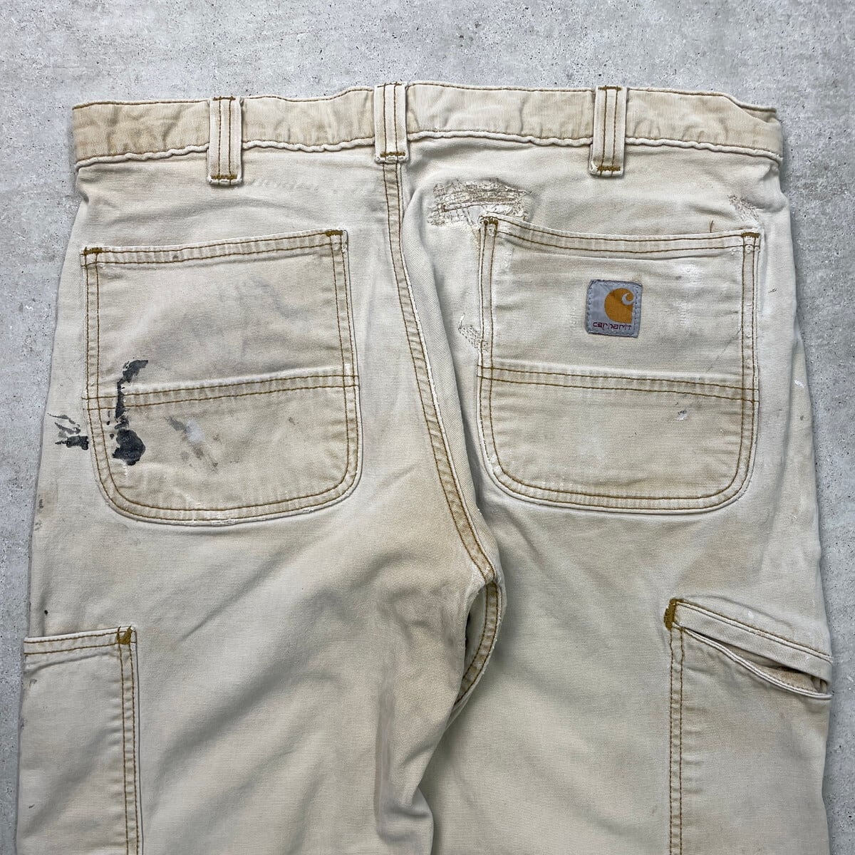 Carhartt カーハート ダブルニー ダック ワークパンツ ペンキ飛び