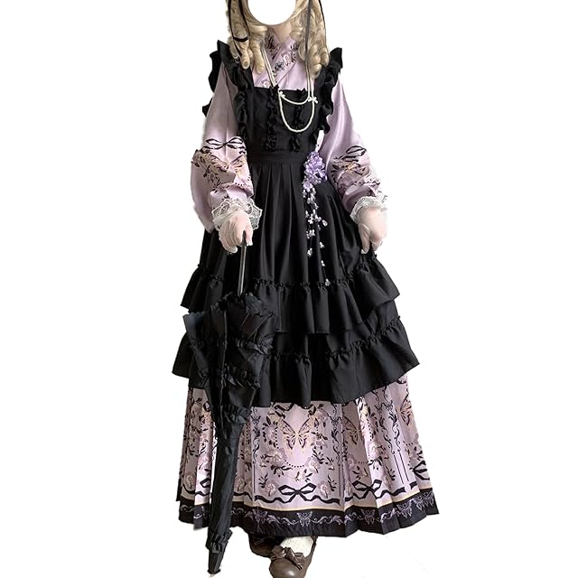 在庫セール』[Malymoon] コスプレ メイド ウエイトレス 家政婦 ドット