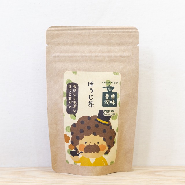 ほうじ茶ほーじぃ｜ごえんちゃーずパック｜ほうじ茶ティーバッグ4包入