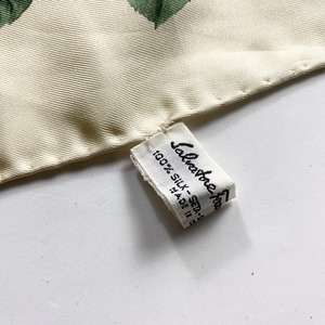 vintage SALVATORE FERRAGAMO silk scarf “leopard”