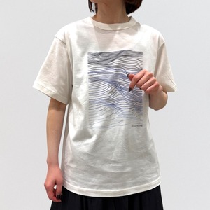 mizuiro ind surface water print Tee