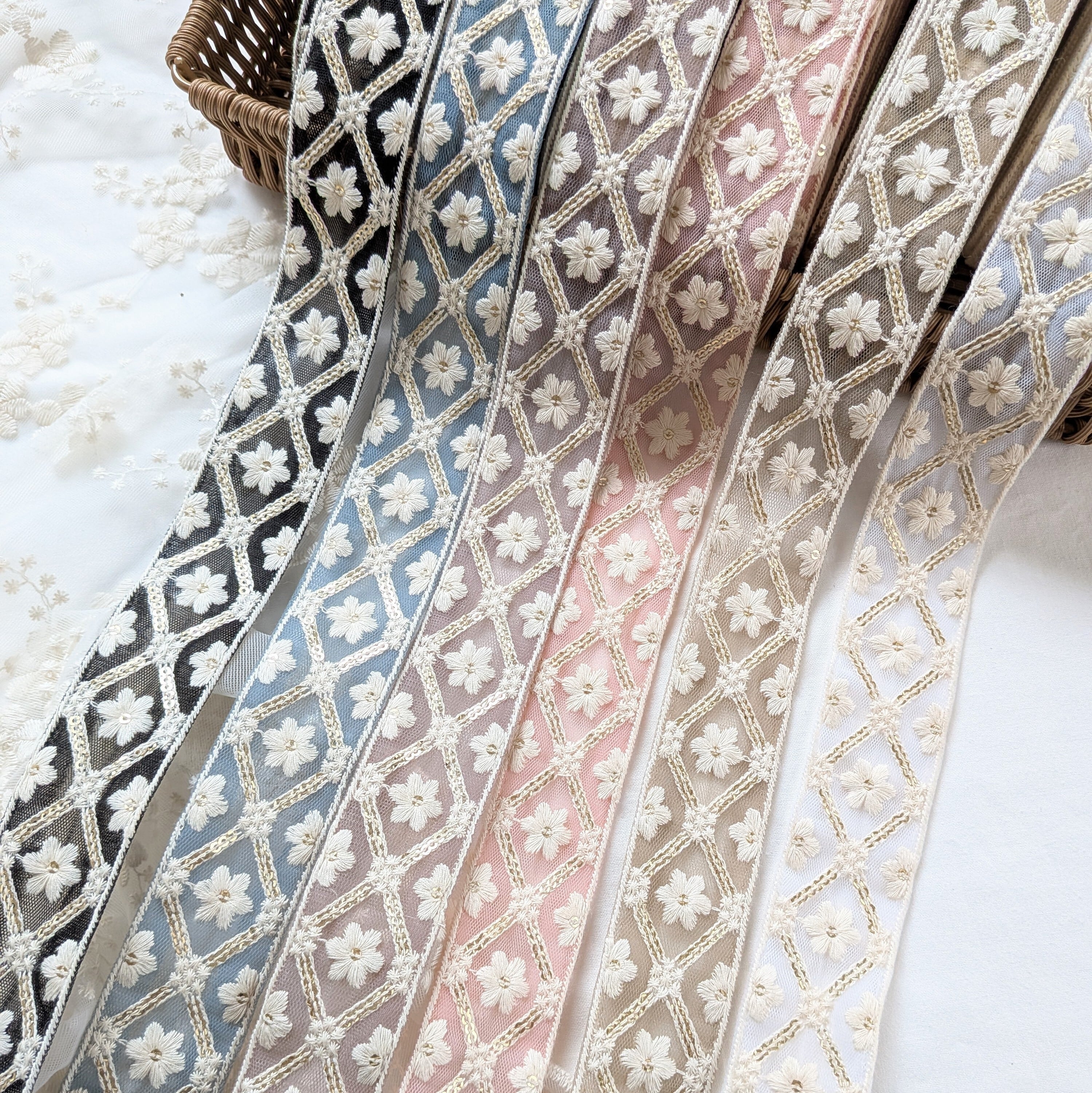 インド刺繍リボン | ling select
