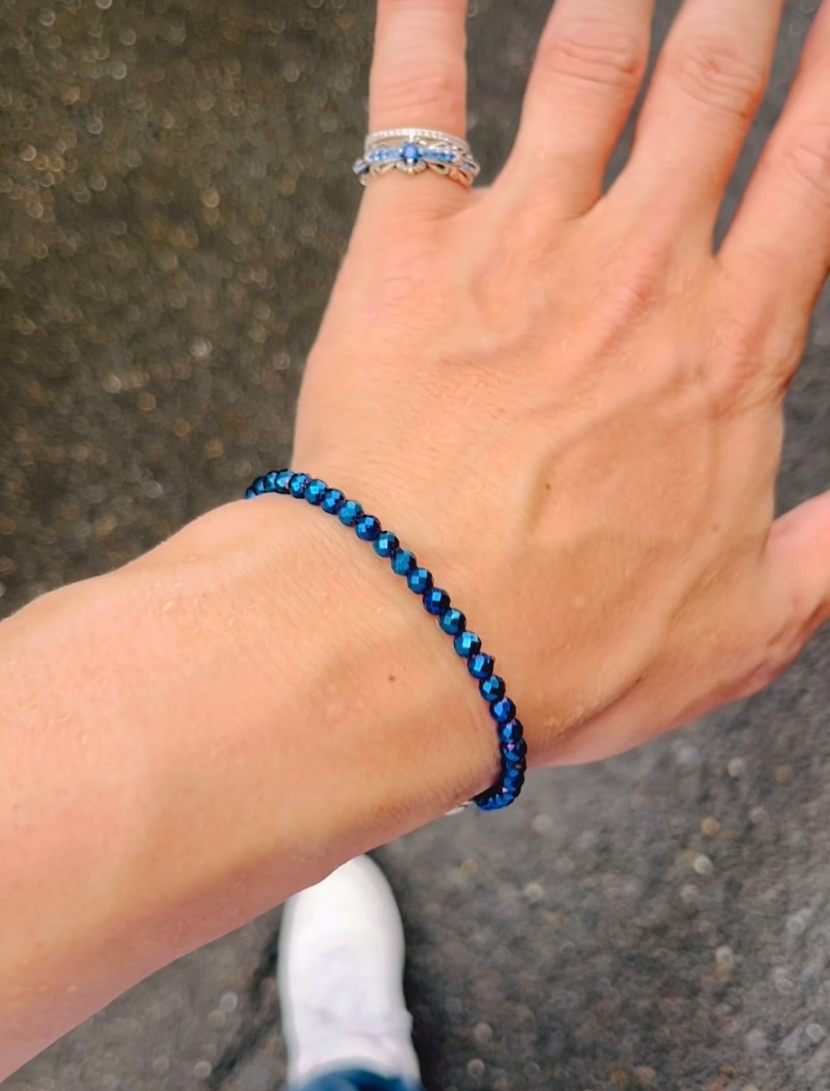 ヘマタイトブルーブレスレット | StoneJewelry