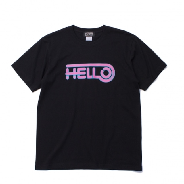 HELLO SS TEE #BLACK