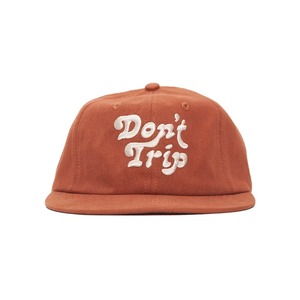 Free & Easy | Don't Trip Strapback Hat / Rust