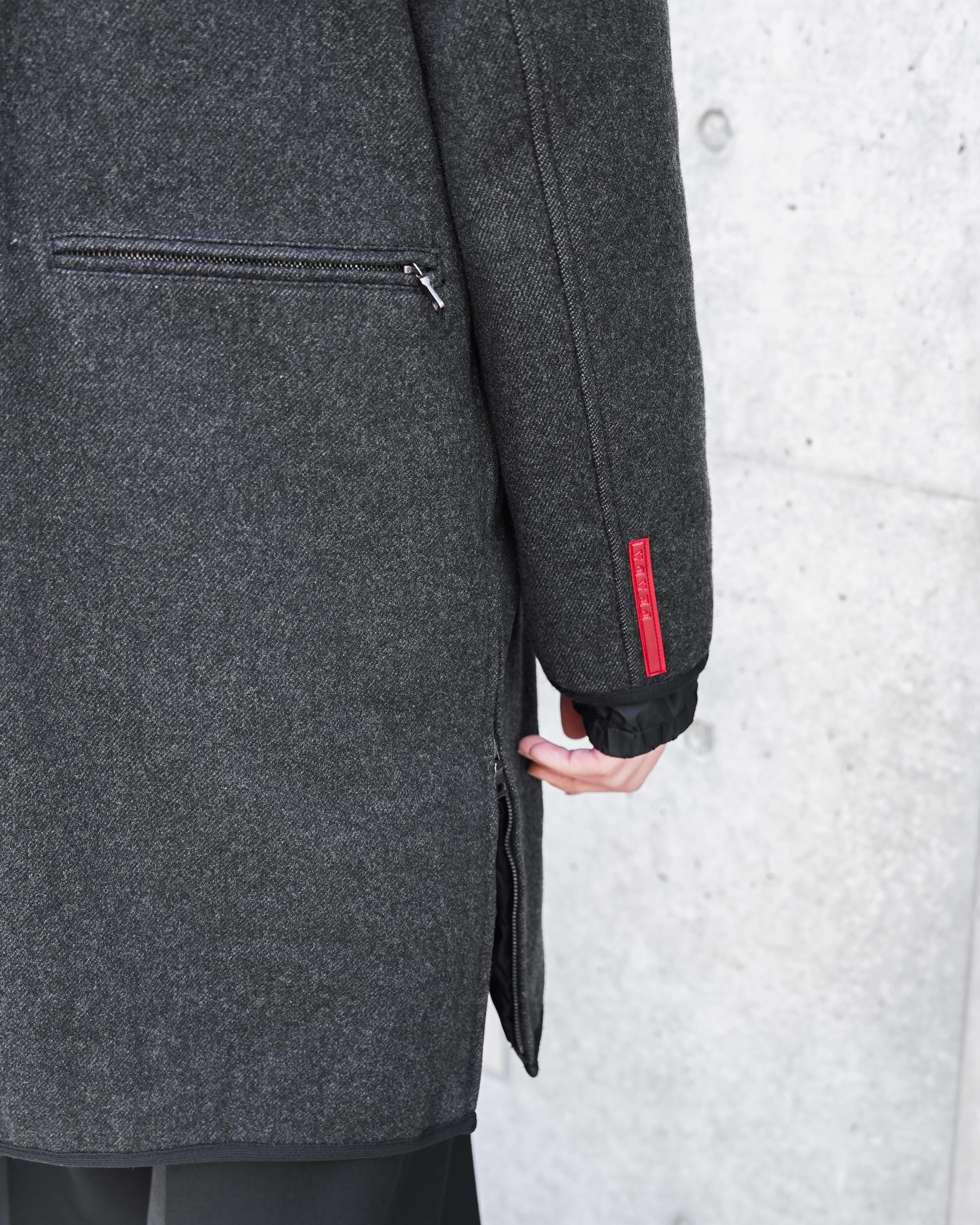 PRADA/FW99】wool coat | hypeofficial