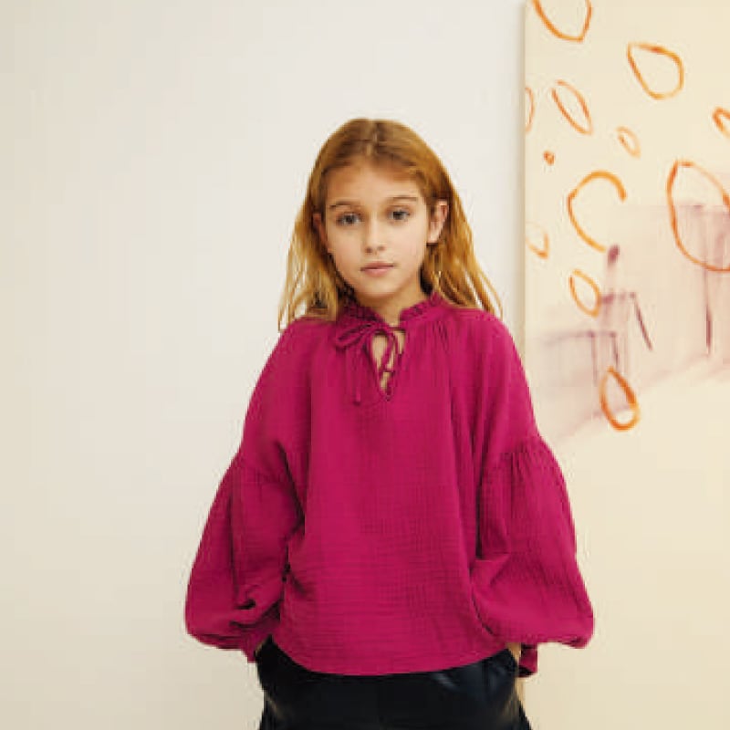 The New Society OLIVIA BLOUSE(12,14Y)