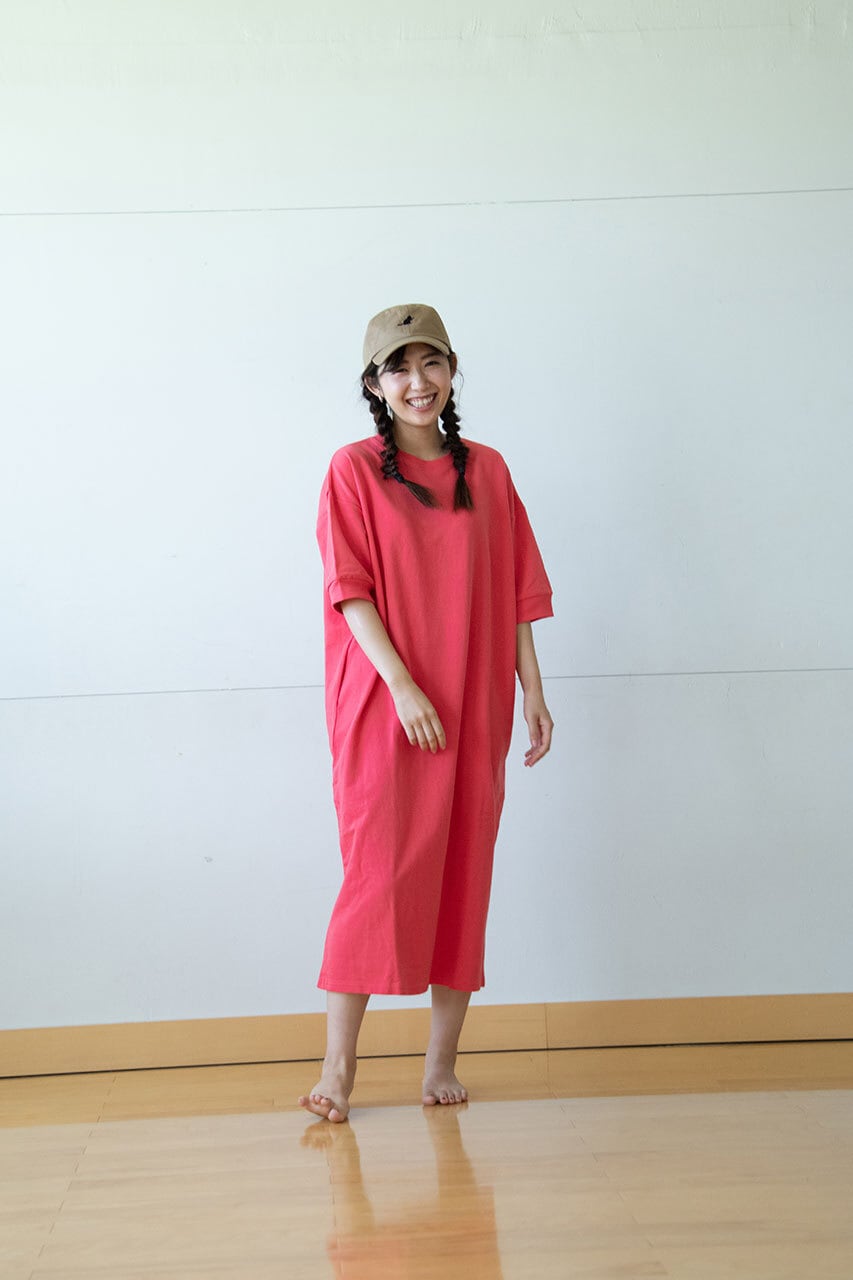 ワンマイルスウェットワンピ