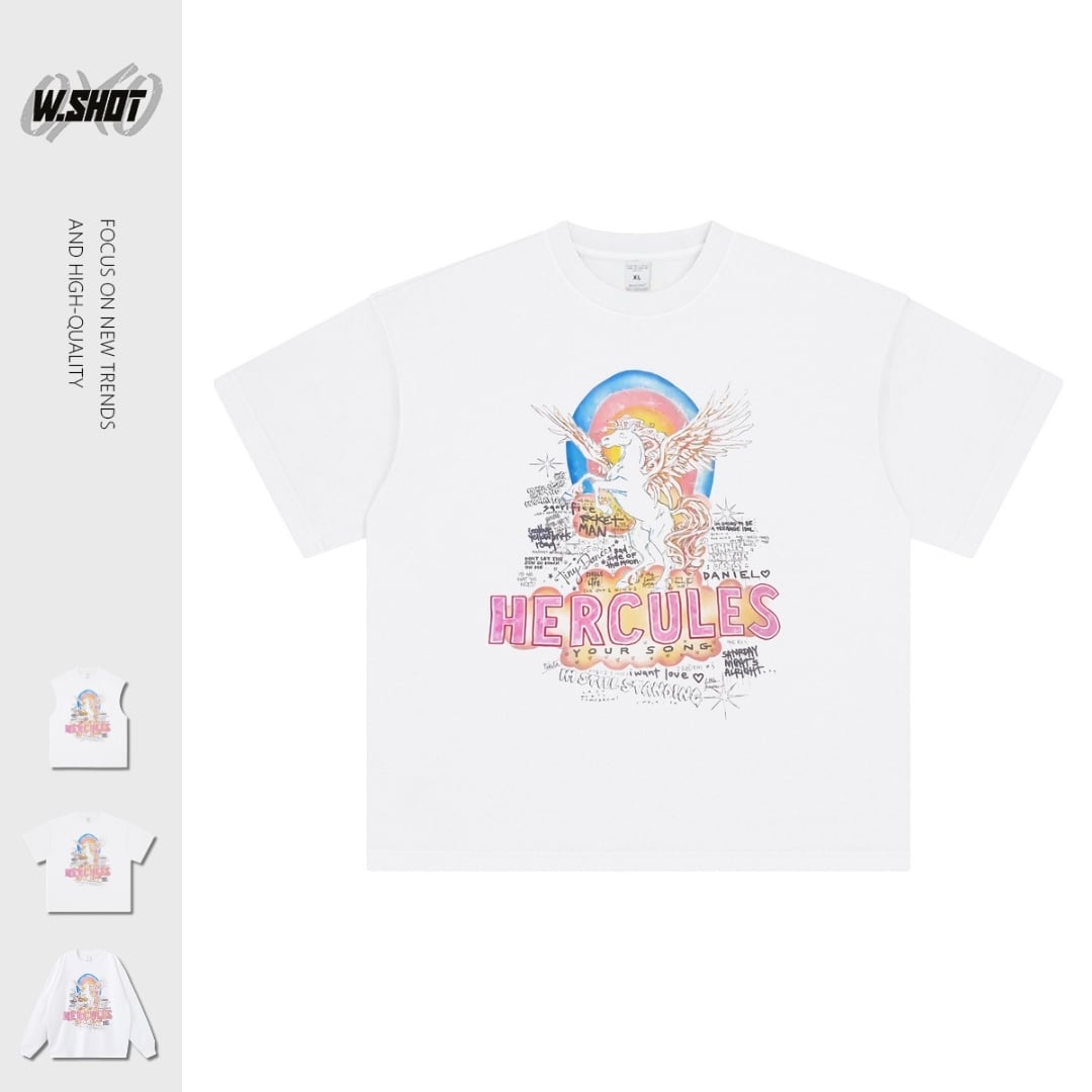 ストリート ダメージ加工 ロングTシャツ T1630 | wshot