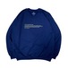 NEWAGE CLUB / DICTIONARY SWEATSHIRT -NAVY-