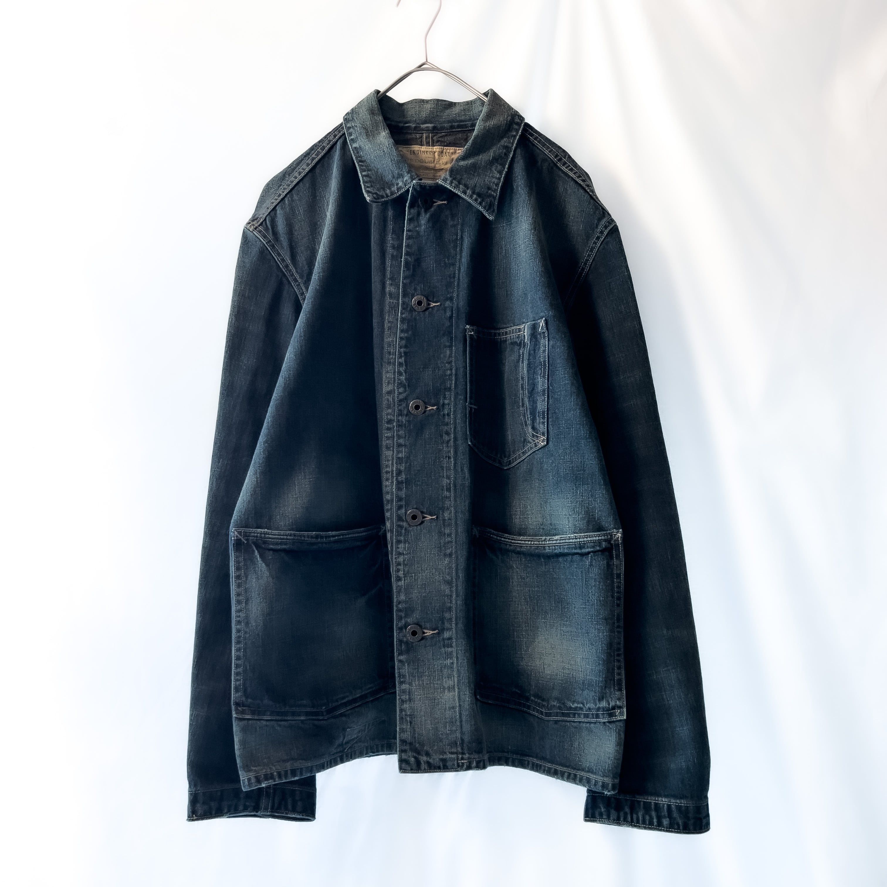 17000円特注加工 仕入れ値 【RRL・ダブルアールエル】エンジニアコート