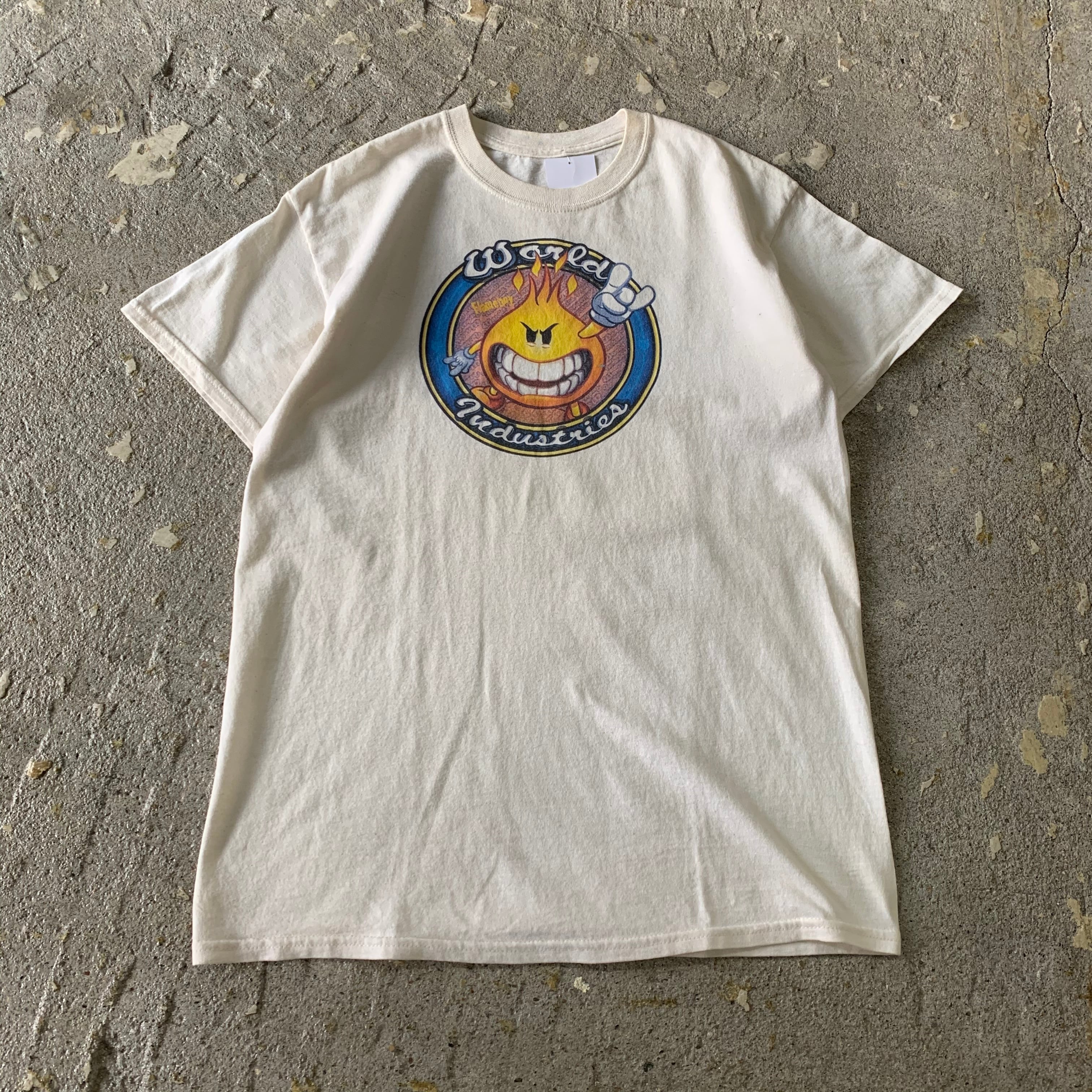 USA製　希少　90s 00s ワールド　インダストリーズ　Tシャツ 　L