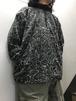 90's adidas 総柄 ハーフジップフリース