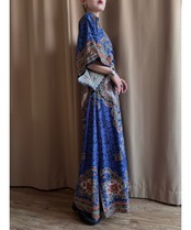 grand ethnic pattern import dress-4600-3