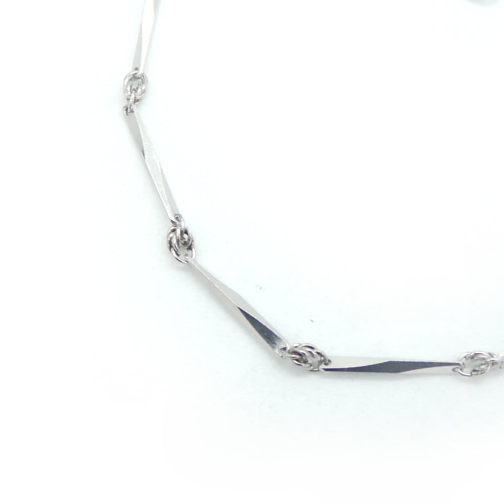 10.4g Pt850 切子ネックレス プラチナ ネックレスチェーン Y01699