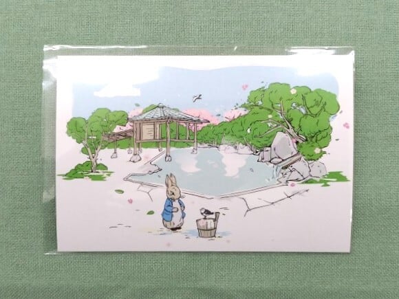 ピーターラビット ポストカード（ナガシマスパーランド・花水木
