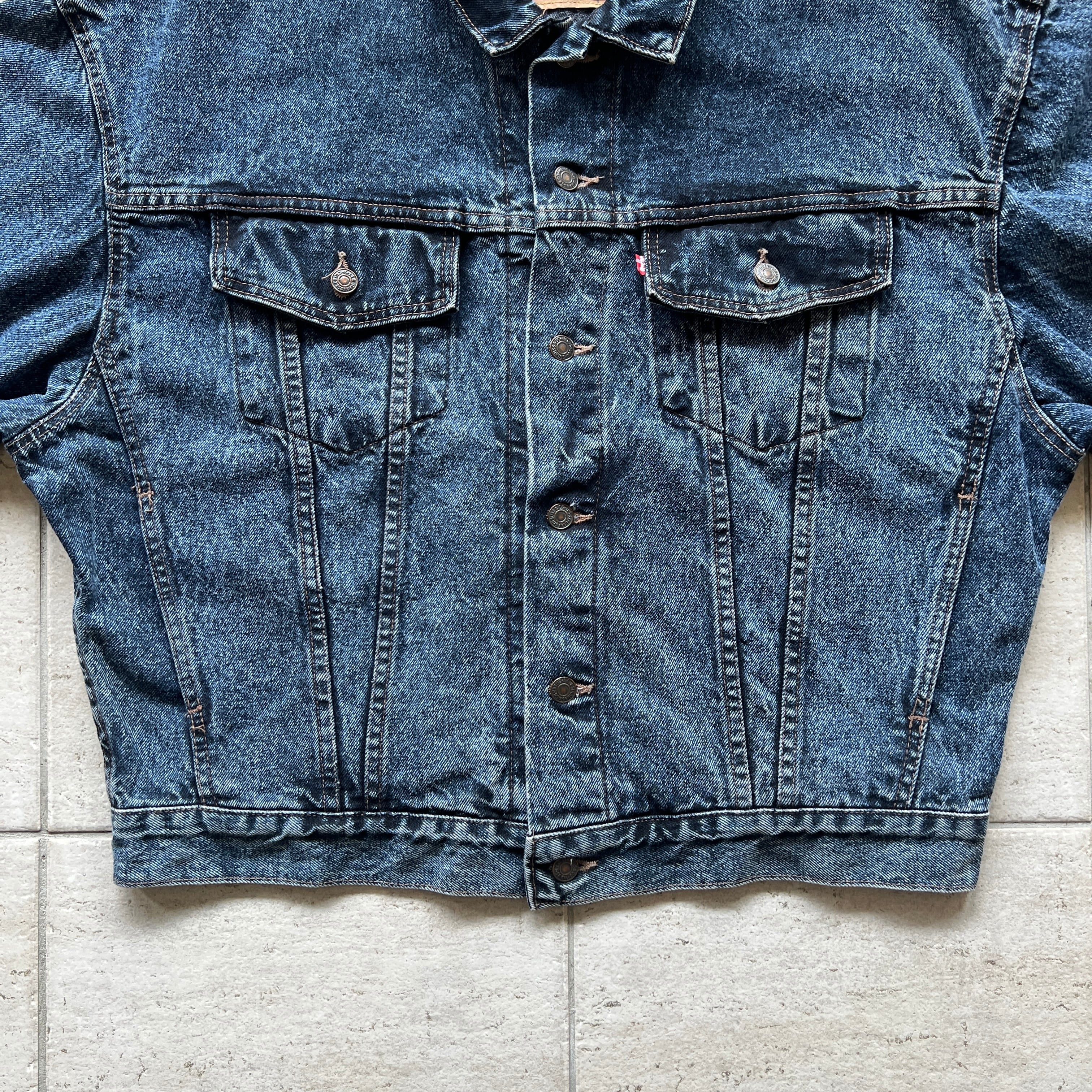 90's Levi's 70598-4865 Denim Jacket “OVER DYE” | DESERTSNOW