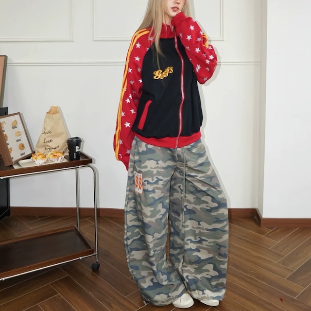 orange-point camouflage pants　オレンジポイント迷彩パンツ　J2119