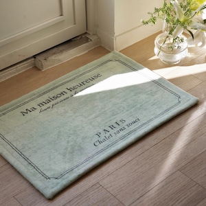 maison classic rug 2colors / メゾン クラシック ラグ フットマット カーペット 韓国インテリア雑貨