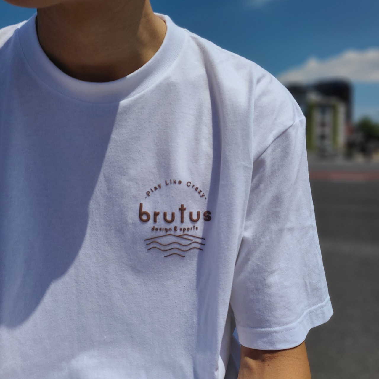 MOUNTAIN LOGO T-SHIRT / ホワイト