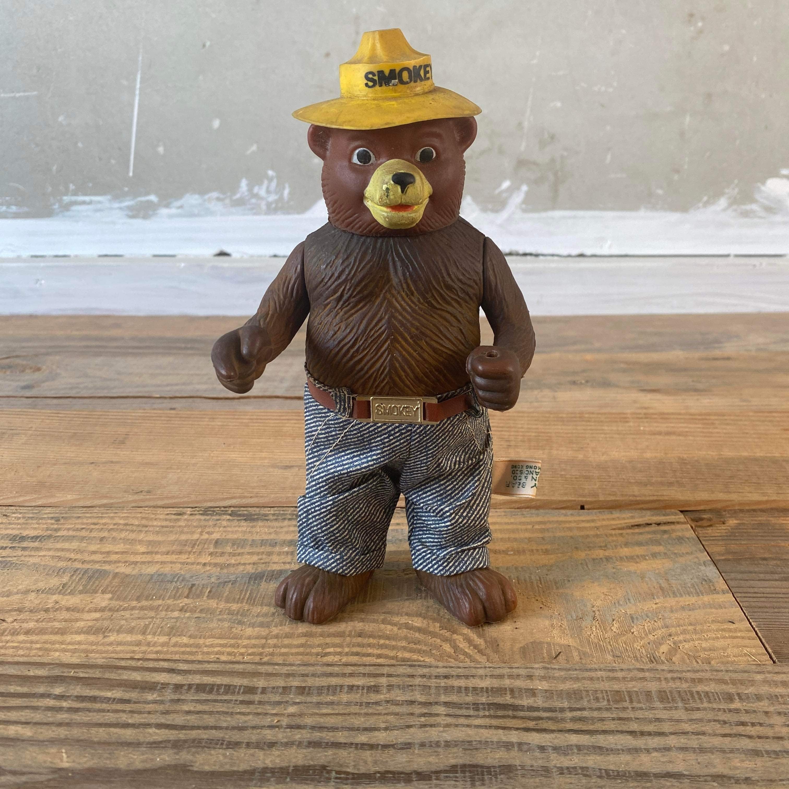 978【70年代】ビンテージ SMOKEY BEAR スモーキーベア フィギュア