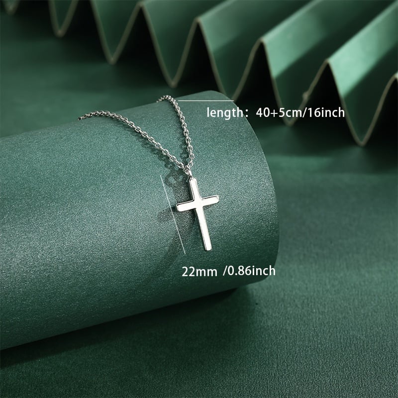 上品クロス ネックレス レディース シルバー925アクセサリー | Daimaruya