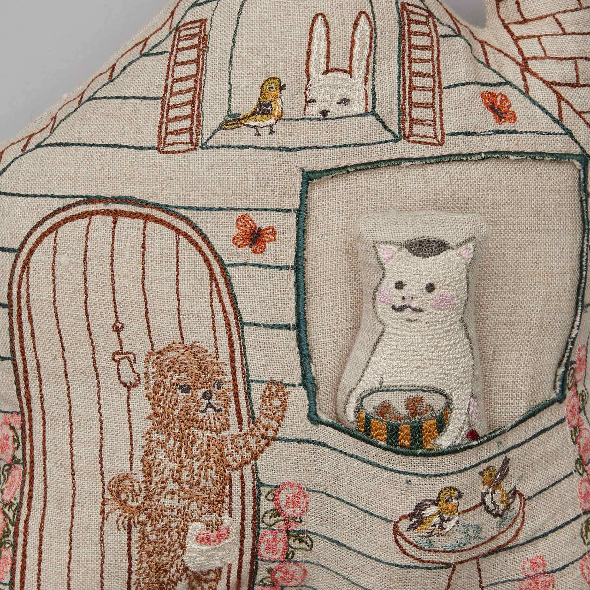 コーラル&タスク 猫村さん 小さなピローのポケットハウス 新品 CORAL&TUSKx 猫村さん [Pocket House] ポケットハウス (コーラル