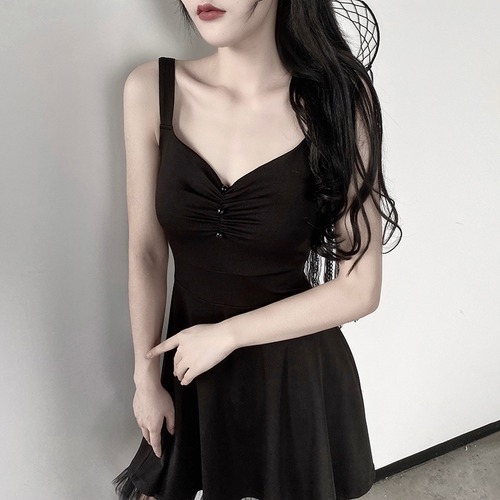 ✞✝✞ ダークレースブラックスカート スリム ✞✝✞ ゴスロリ SM ミリ 甘ロリ クラロリ 和ロリ エレガント 黒ロリ 姫ロリ 華ロリ AA-AA2835894