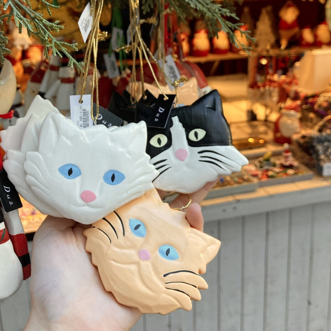 Duaオリジナル オーナメント 猫 | Dua-アクセサリーパーツショップ