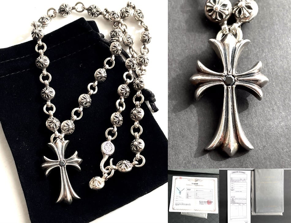 クロムハーツ CHROME HEARTS CRSBL CHN SM CH CRS TINY CH CROSS