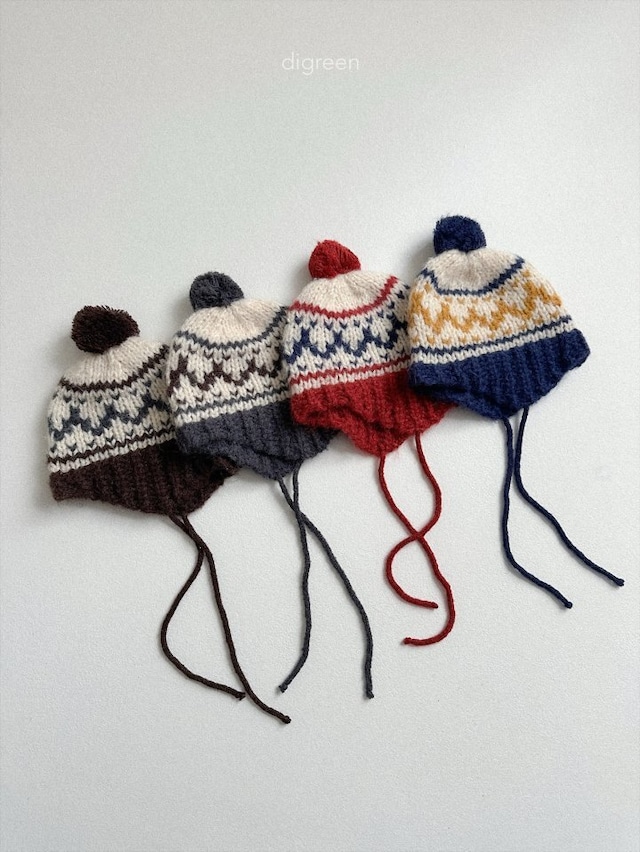 【予約】Cowichan Bonnet / digreen