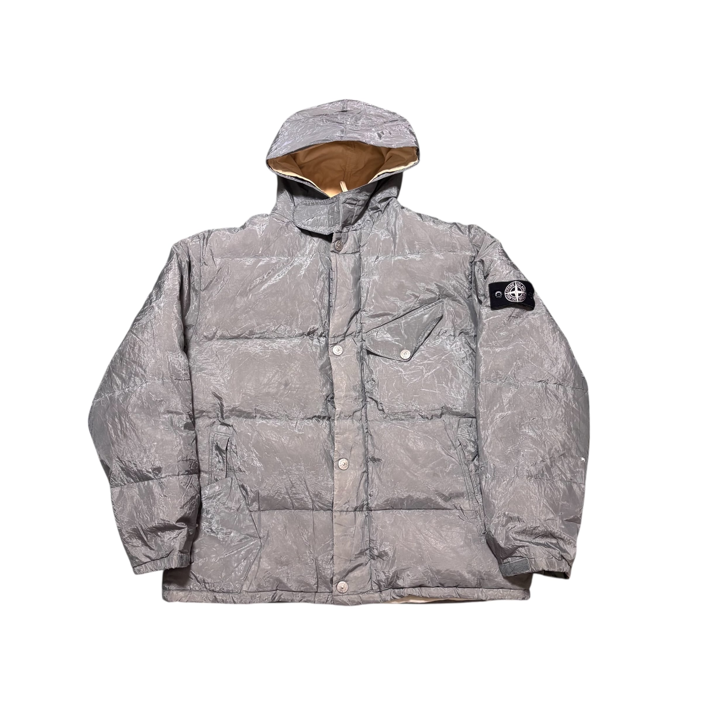 90s 00s STONE ISLAND PURE METAL SHELL JACKET ストーンアイランド