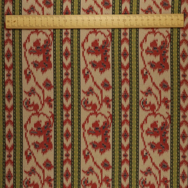 白茶地絣間道【S】