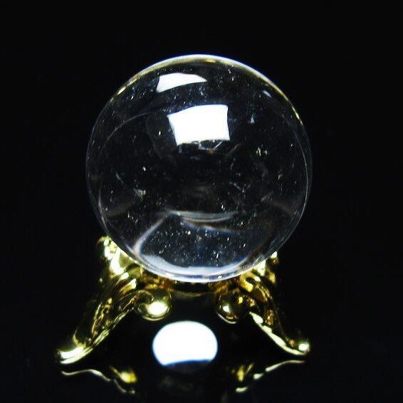 水晶 丸玉 21mm 一点物 141-7638