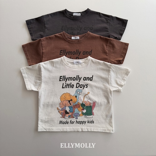 [予約][送料無料]≪ELLY MOLLY≫Happy Crew Box T 428