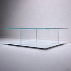 Cassina カッシーナ MEX メックス ローテーブル センターテーブル リビングテーブル コーヒーテーブル ガラステーブル スクエア テーブル モダン ホテルライク ラグジュアリー