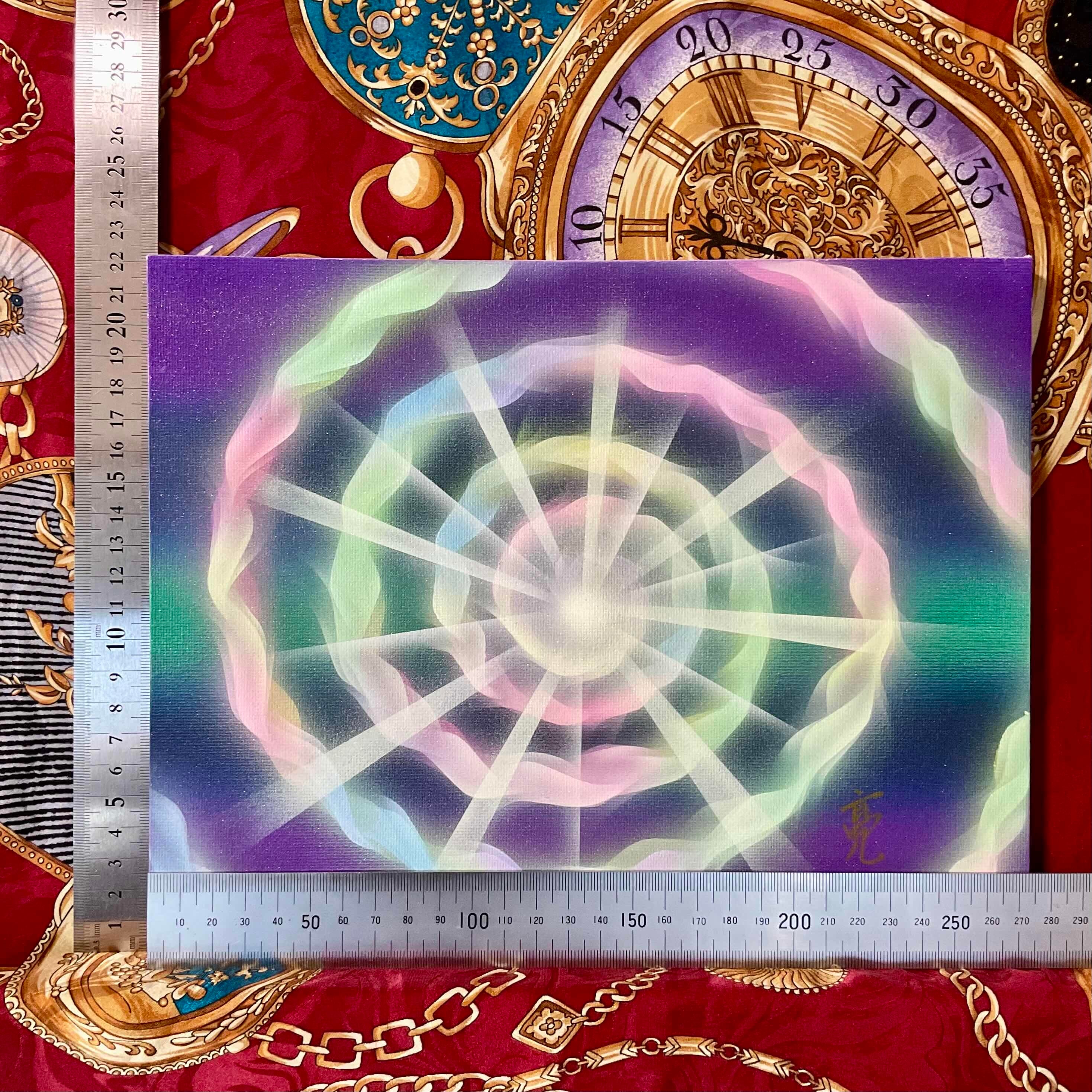 スピリチュアルエナジーアート『Birth』高次元宇宙波動創造主